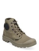 Palladium Pampa Hi Htg Supply Khaki Green