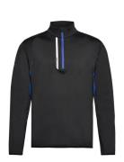 Abacus Mens Sherwood Halfzip Fleece Svart