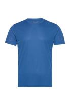 Borg Light T-Shirt Sport T-shirts Short-sleeved Blue Björn Borg