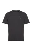 M Seasons Coolcell Tee Sport T-shirts Short-sleeved Black PUMA