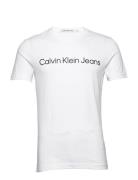 Calvin Klein Jeans Core Institutional Logo Slim Tee Vit