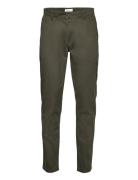 Knowledge Cotton Apparel Luca Slim Twill Chino Pants - Gots/ Khaki Gre...