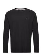 Tjm Clsc Waffle Ls Tee Tops T-shirts Long-sleeved Black Tommy Jeans