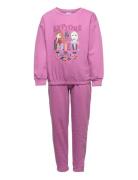 Joggings Pyjamas Set Pink Frost