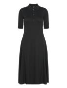 Lauren Ralph Lauren Cotton-Blend Polo Dress Svart