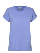 Frdalia Tee 1 Tops T-shirts & Tops Short-sleeved Blue Fransa