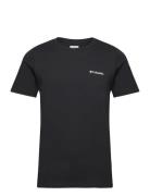 Csc Seasonal Logo Tee Sport T-shirts Short-sleeved Black Columbia Spor...