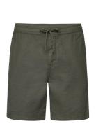 Fenix Linen Shorts Bottoms Shorts Casual Green Morris