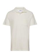 Selected Homme Slhrelax-Terry Ss Resort Polo Ex Kräm