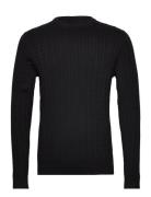 Jack & J S Jjcarlson Knit Crew Neck Svart