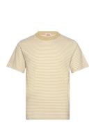 Armor Lux Striped T-Shirt Héritage Khaki Green