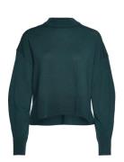 Merino Wool Pullover Tops Knitwear Jumpers Green Rosemunde