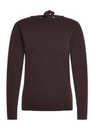 Wool & Cashmere Pullover Tops Knitwear Jumpers Brown Rosemunde