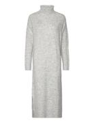 Penny Knit Dress Dresses Knitted Dresses Grey A-View