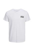 Jack & J S Jjecorp Logo Tee Ss O-Neck Noos Vit