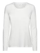T-Shirt 1/1 Sleeve Tops T-shirts & Tops Long-sleeved White Gerry Weber