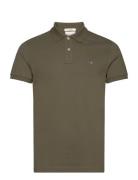 GANT Slim Shield Ss Pique Polo Khaki Green