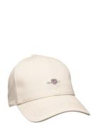 GANT Unisex. High Cotton Twill Cap Kräm