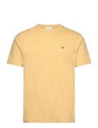 GANT Reg Shield Ss T-Shirt Gul