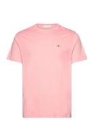 GANT Reg Shield Ss T-Shirt Rosa