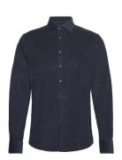 Bruun & Stengade Bs Nicklaus Casual Slim Fit Shirt Marinblå