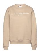 Tommy Hilfiger Mdrn Reg Corp Logo C-Nk Swtshrt Beige