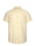 Jack & J S Jjesummer Linen Blend Shirt Ss Sn Kräm