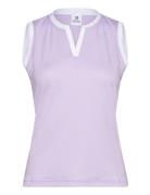 Massy Sl Polo Shirt Tops T-shirts & Tops Polos Purple Daily Sports