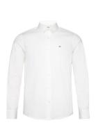 Calvin Klein Poplin Stretch Slim Shirt Vit