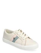 Lauren Ralph Lauren Janson Ii Leather Sneaker Kräm