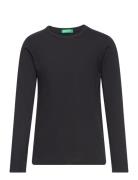 United Colors Of Benetton Long Sleeves T-Shirt Svart