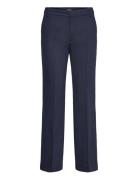 Lindex Trousers Noor Spring Marinblå