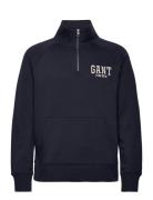 GANT Arch Half-Zip Marinblå