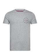 Tommy Hilfiger Hilfiger Roundle Tee Grå