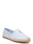 Tommy Hilfiger Embroidered Flat Espadrille Blå