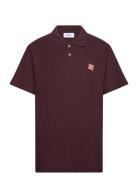 Les Deux Piece Pique Polo Burgundy