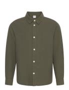 Lindex Shirt Linen Blend Grön