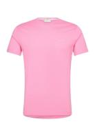 GANT Contrast Logo Ss T-Shirt Rosa