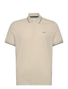 GANT Tipping Ss Pique Polo Beige