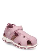 Baby Sandals W. Velcro Strap Shoes Summer Shoes Sandals Pink Color Kid...