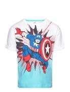 Tshirt Tops T-shirts Short-sleeved Multi/patterned Marvel