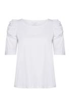 Claire Woman Adrienne - T-Shirt Vit