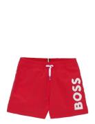 BOSS Swim Shorts Röd