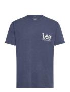 Lee Jeans Ss Tee Blå