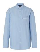 Lexington Home Icons Jennifer Organic Cotton Light Oxford Pajama Blå