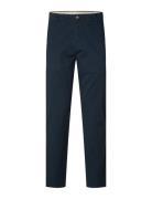 Slh175-Slim Bill Pant Flex Noos Bottoms Trousers Chinos Blue Selected ...