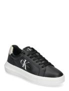 Calvin Klein Chunky Cupsole Laceup Lth Ml Mtl Svart