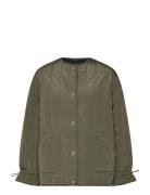 Tommy Jeans Tjw Vertical Quilt Liner Ext Khaki Green