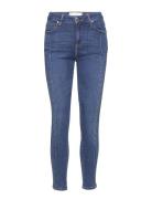 Dylan Mw Cropped Wash Texas Bottoms Jeans Skinny Blue Tomorrow