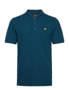 Lyle & Scott Plain Polo Shirt Marinblå